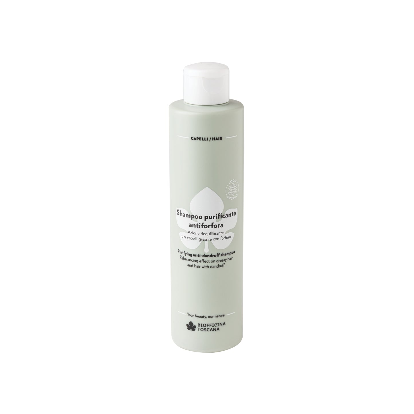 Shampoo Purificante Antiforfora Riequilibrante per Capelli Grassi