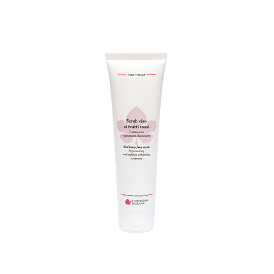 Scrub viso ai frutti rossi Esfoliante Illuminante