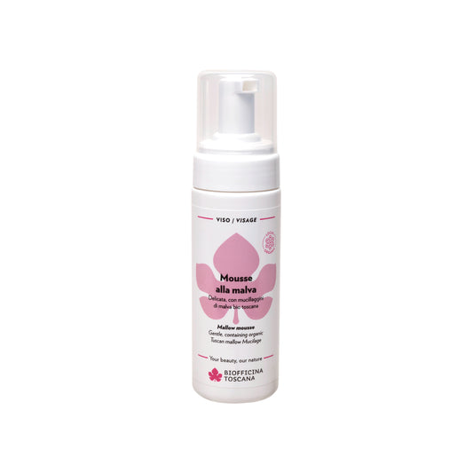 Mousse alla malva Mousse Viso Delicata Lenitiva Bio