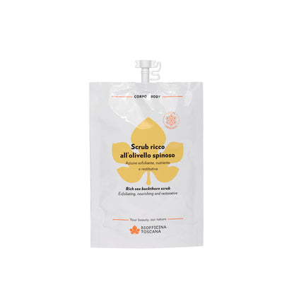 Scrub ricco all’olivello spinoso - Scrub Corpo Esfoliante Nutriente
