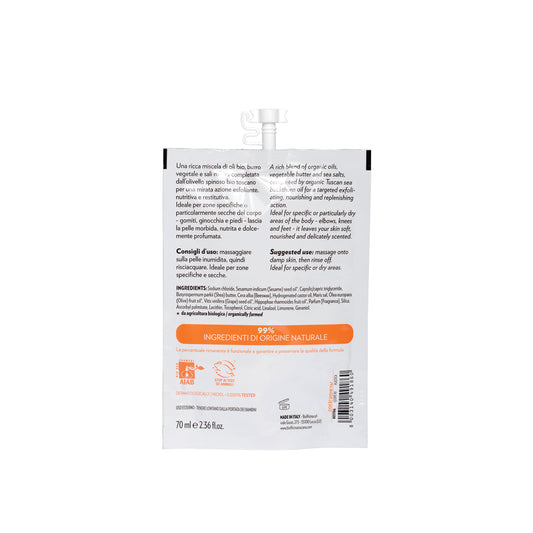 Scrub ricco all’olivello spinoso - Scrub Corpo Esfoliante Nutriente