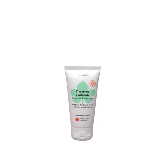 Deo Crema Purificante Deodorante - Freschezza Naturale Lunga Durata