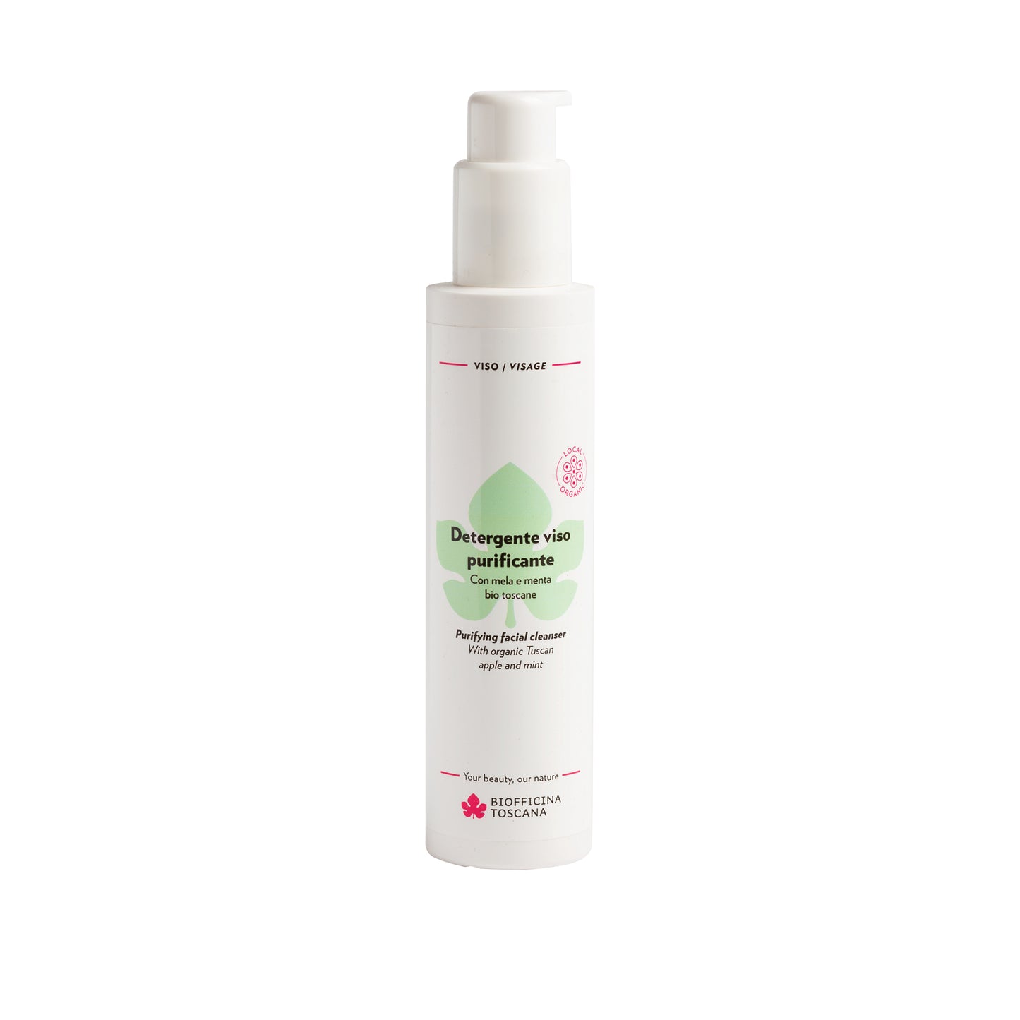 Detergente viso purificante - Mela e Menta Bio