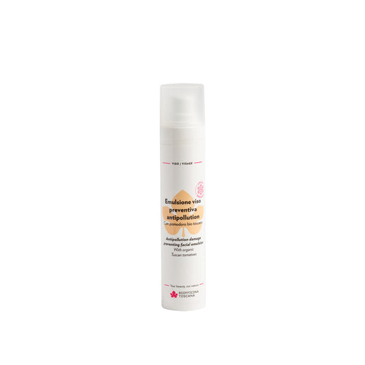 Emulsione viso preventiva antipollution Idratante e Protettiva
