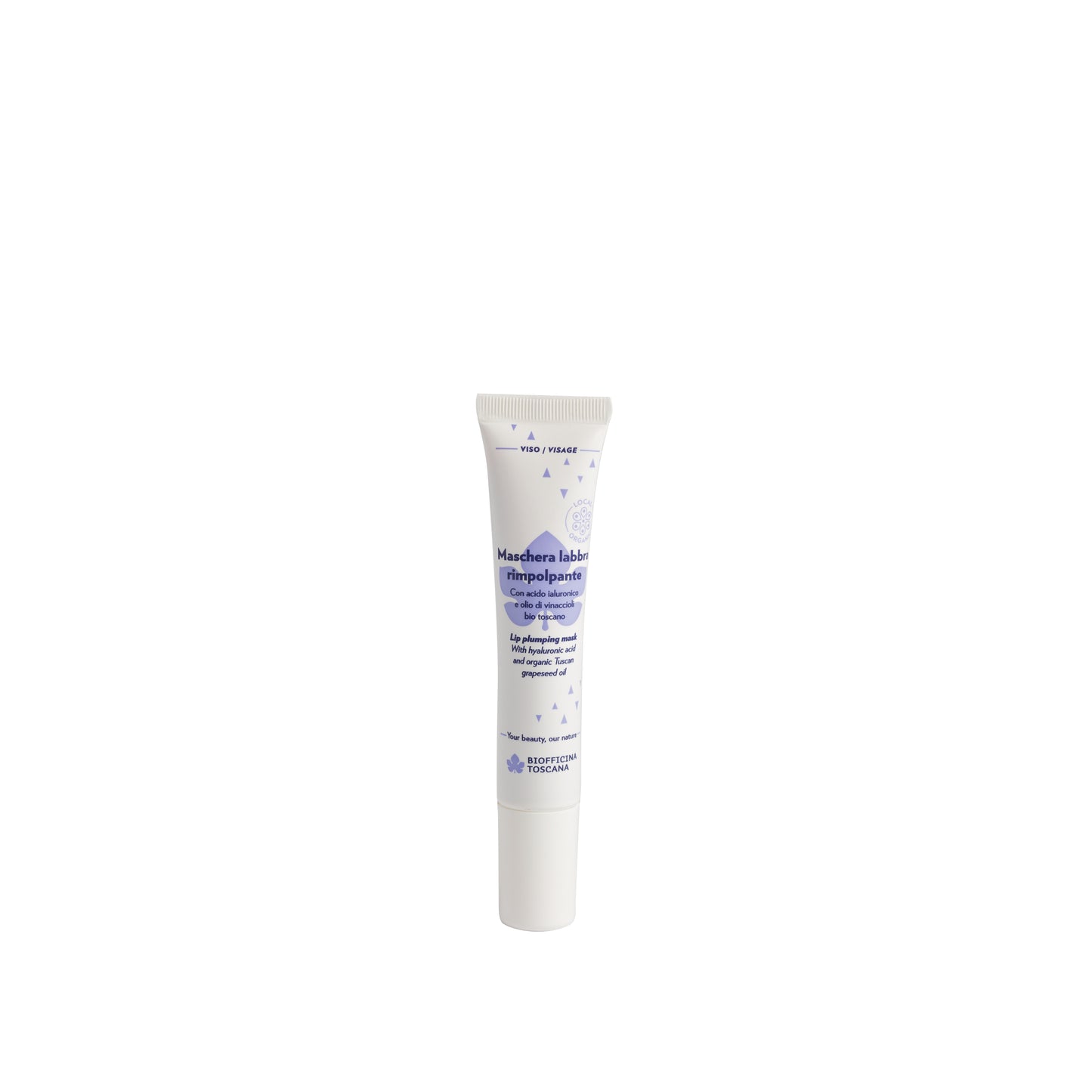 Maschera labbra rimpolpante con Acido Ialuronico e Olio di Vinaccioli