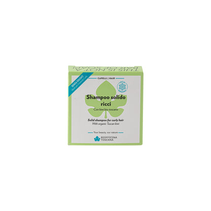Shampoo solido ricci per capelli ricci plastic-free