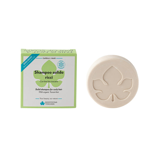 Shampoo solido ricci per capelli ricci plastic-free