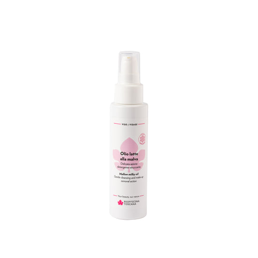 Olio latte alla malva Detergente Struccante Lenitivo