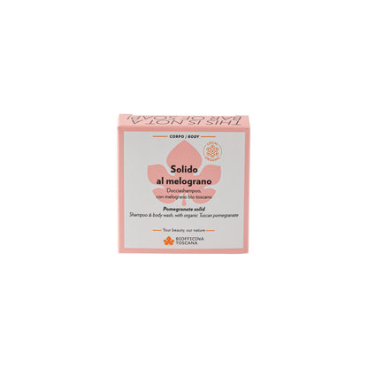Solido al melograno Docciashampoo con Melograno Bio Toscano