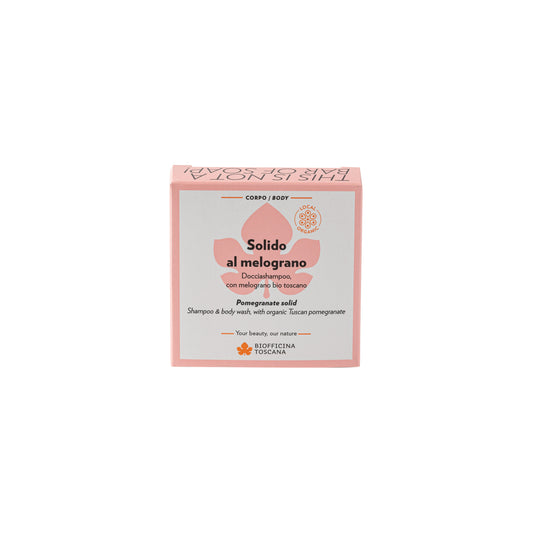 Solido al melograno Docciashampoo con Melograno Bio Toscano