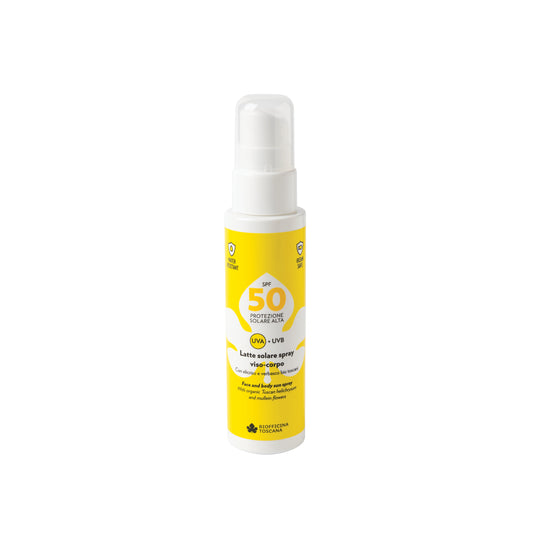 Latte solare spray viso-corpo SPF50 Alta Protezione Reef-Friendly