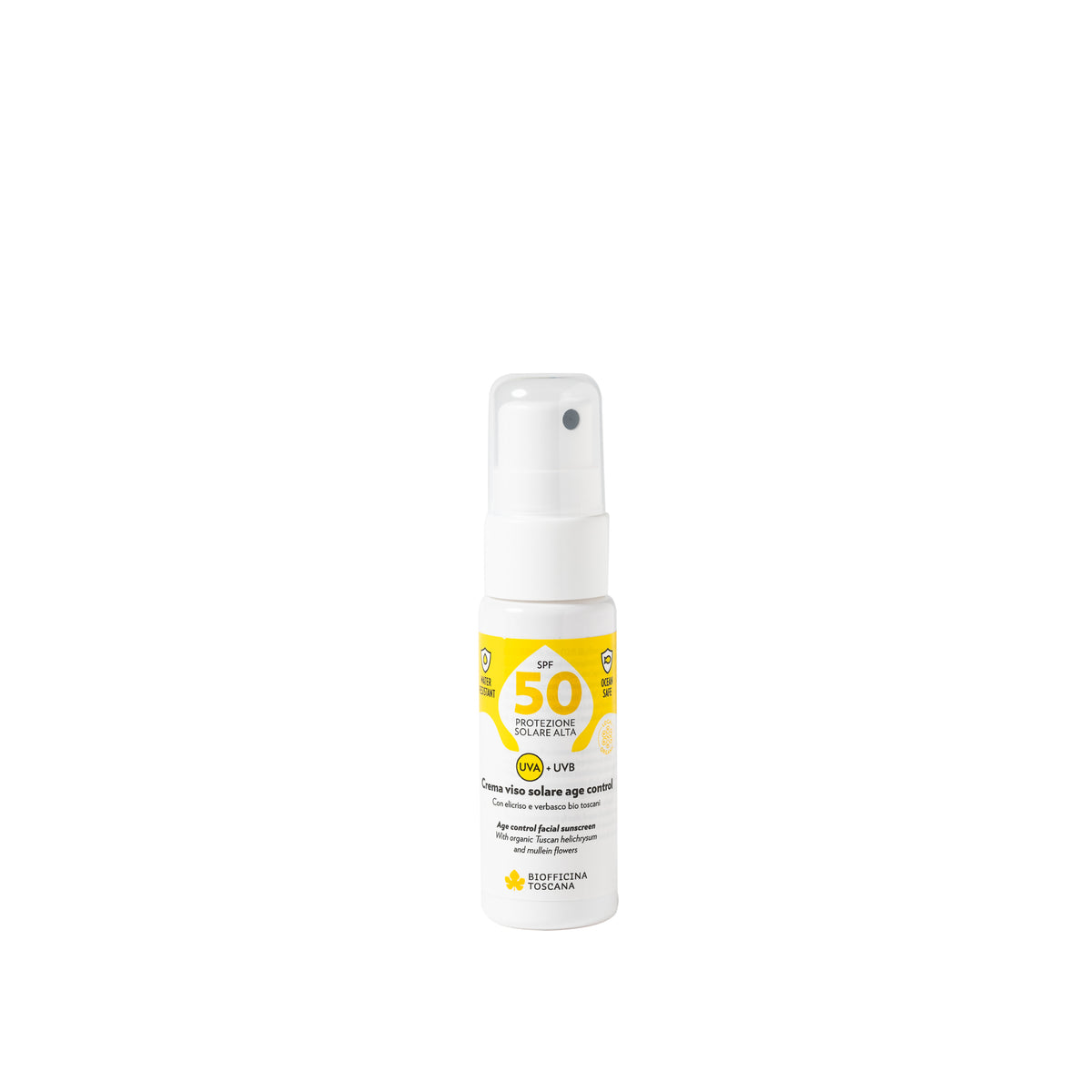 Crema viso solare age control SPF50 Protezione UVA+UVB Anti-età