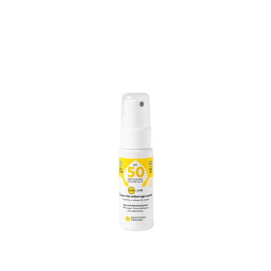 Crema viso solare age control SPF50 Protezione Anti-età