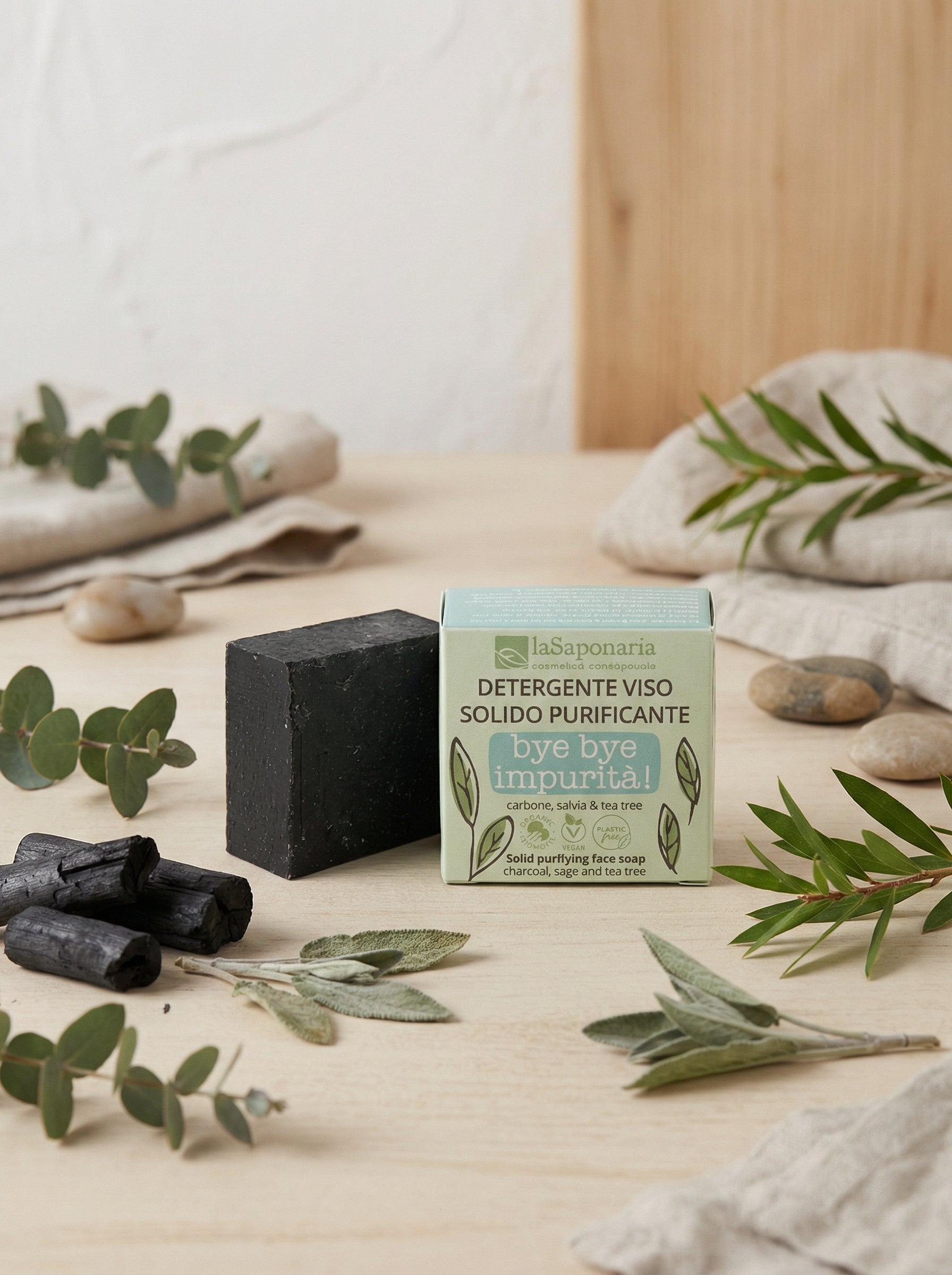 Bye Bye Impurità! - Detergente Viso Purificante Solido by La Saponaria — hero product photo