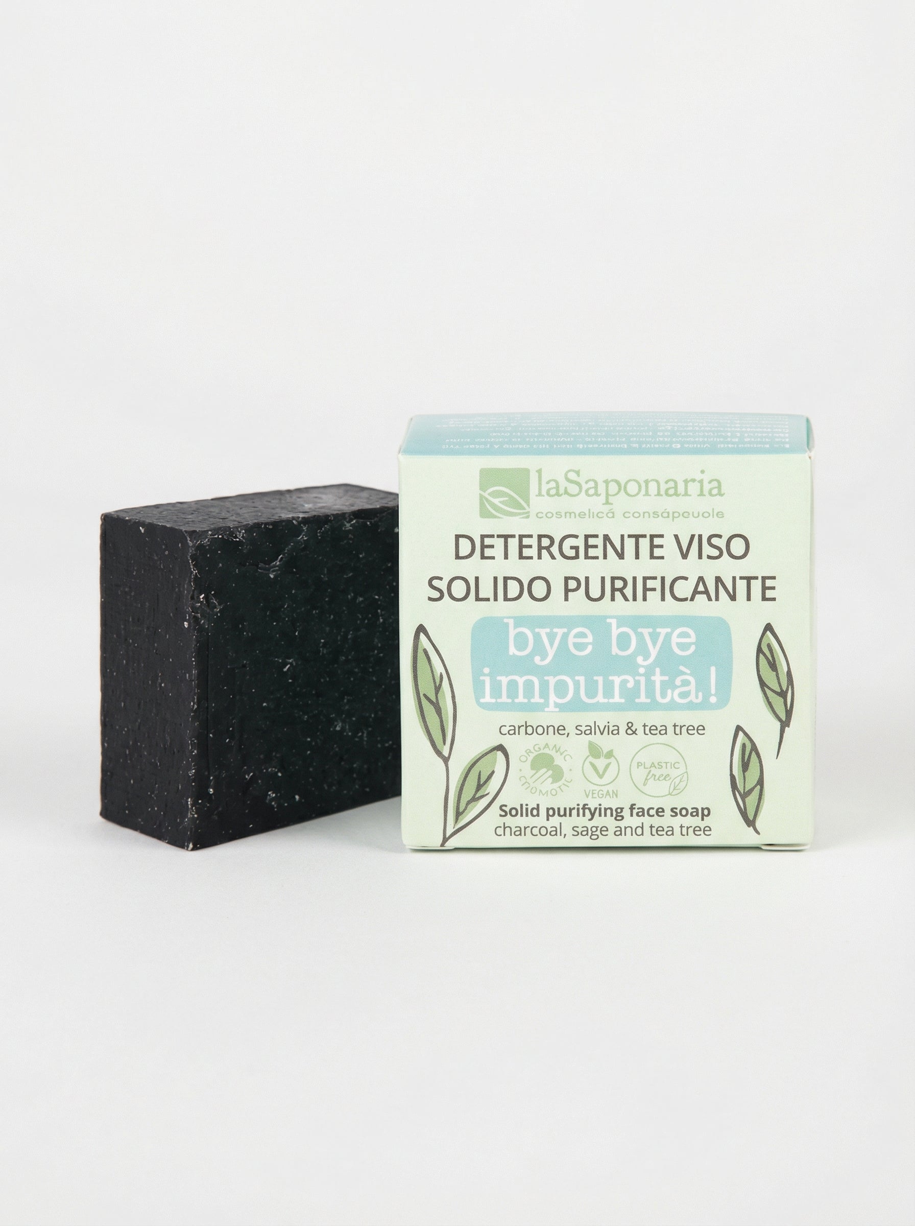 Bye Bye Impurità! - Detergente Viso Purificante Solido by La Saponaria — product photo on white background