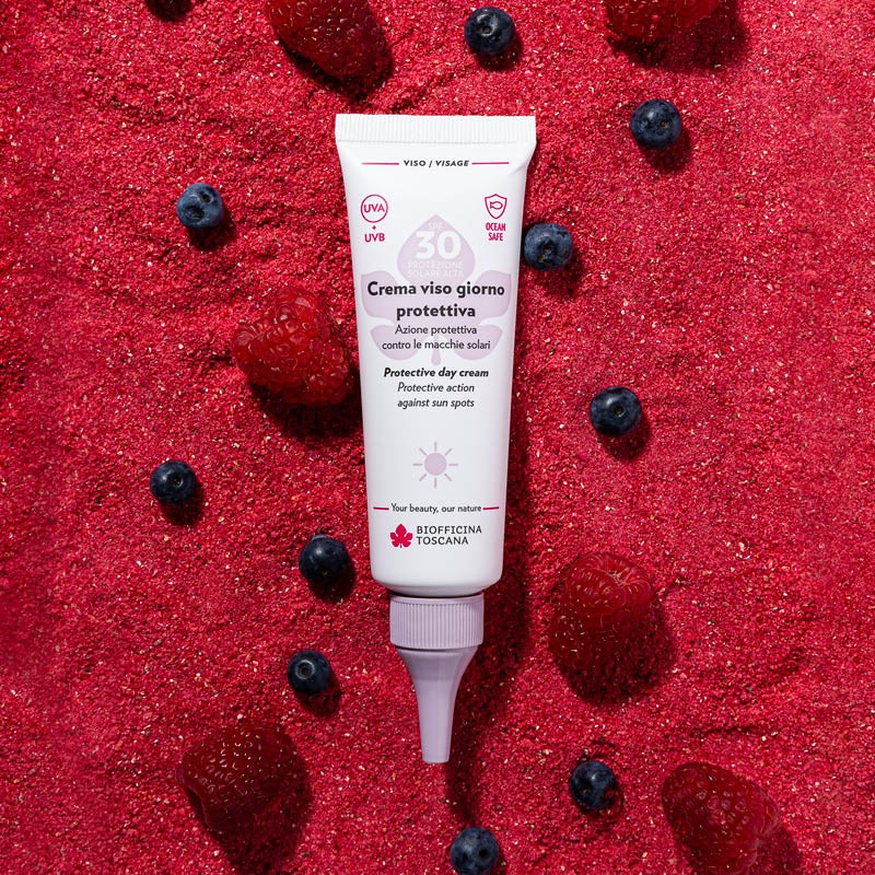Crema viso giorno protettiva SPF30 - Azione antimacchia Bio
