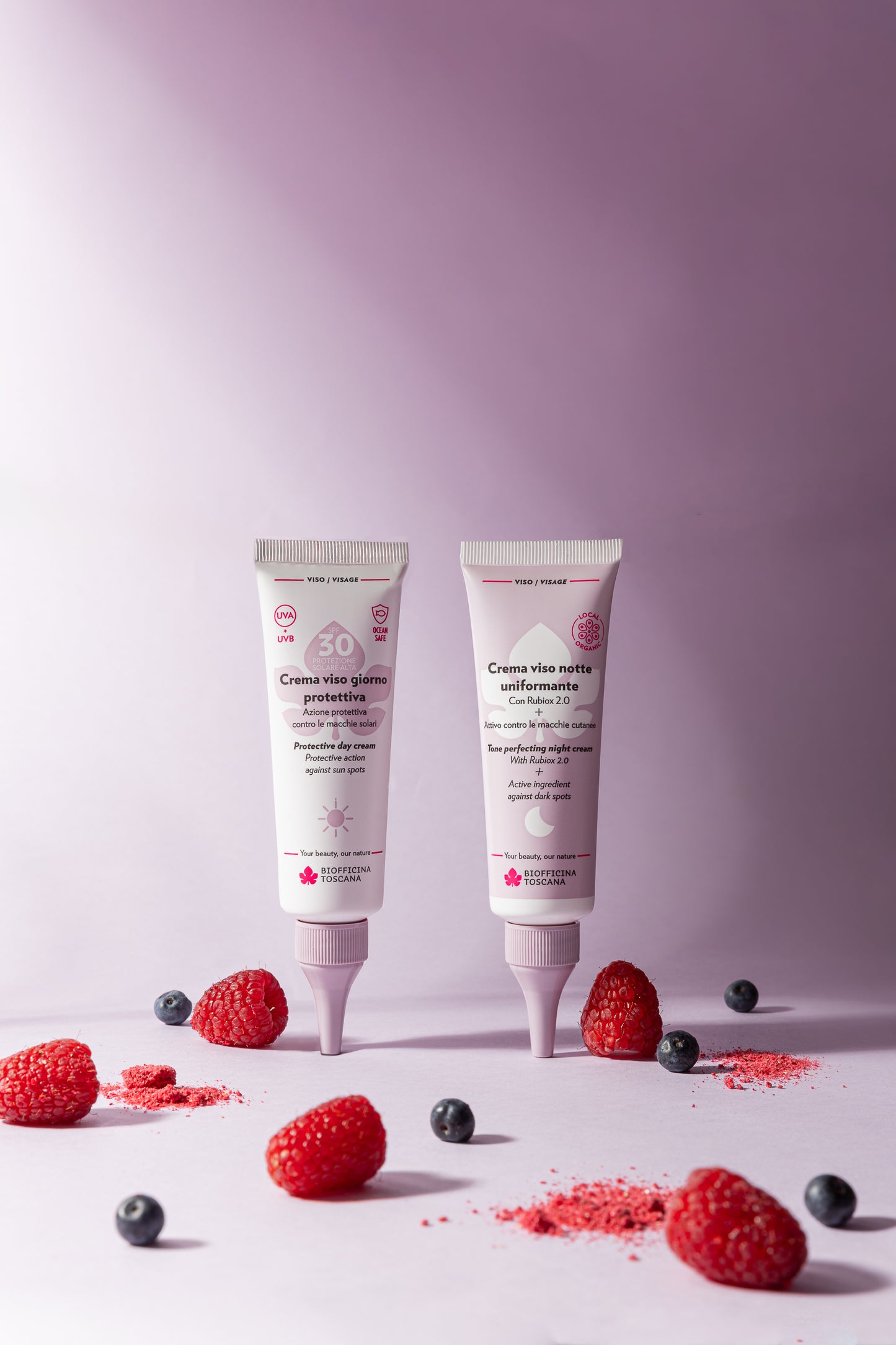 Crema Viso Notte Uniformante Biofficina Toscana