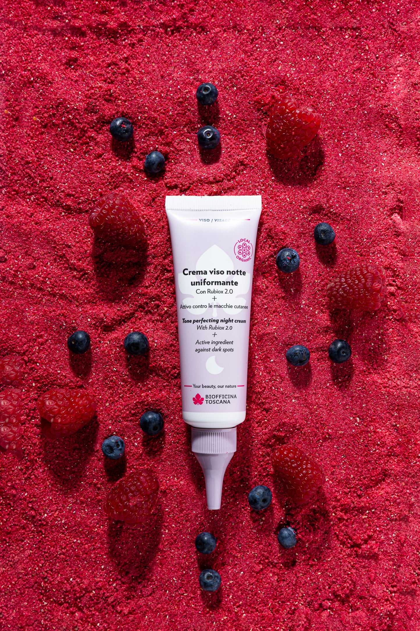 Crema Viso Notte Uniformante Biofficina Toscana