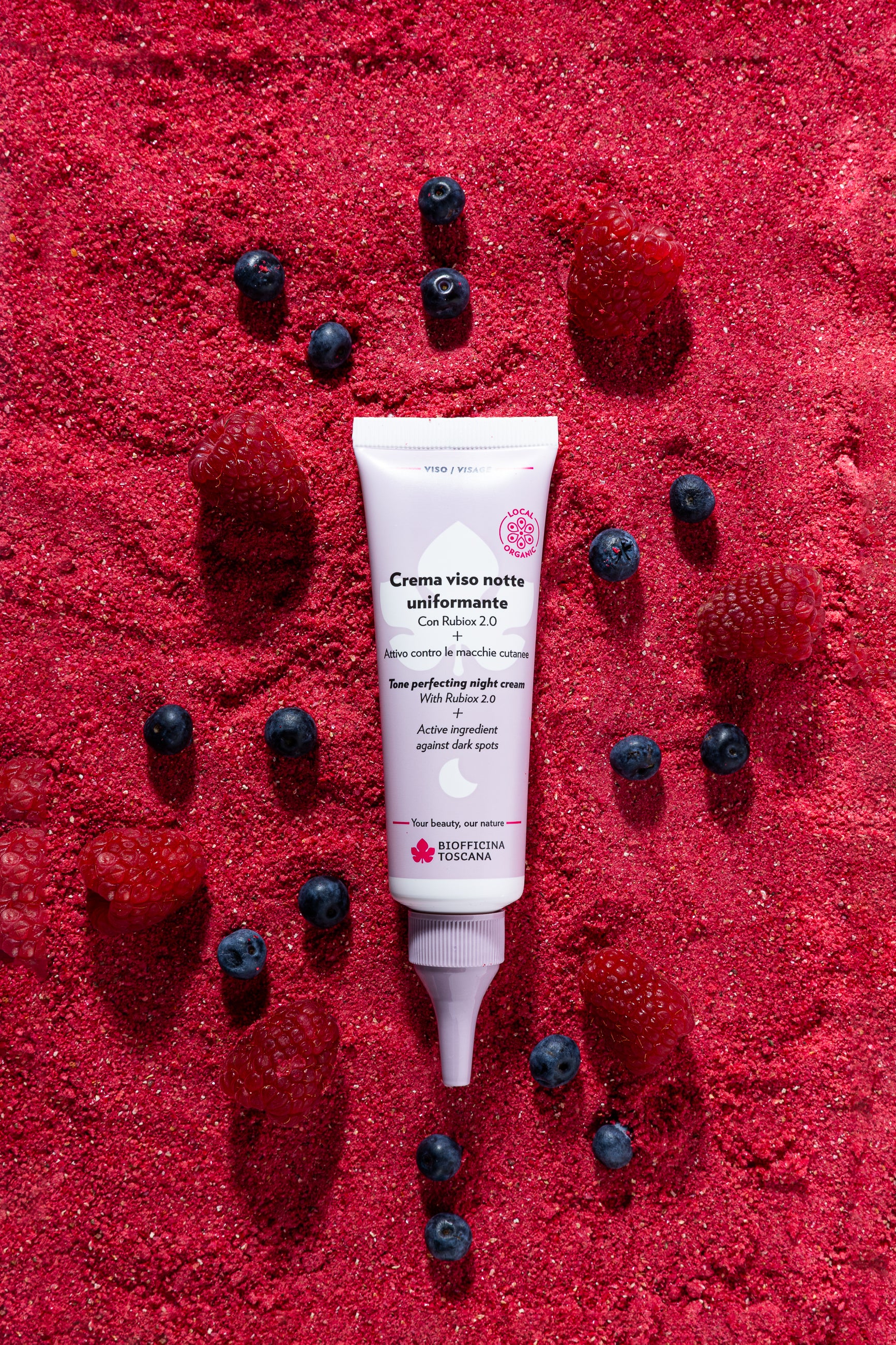 Crema Viso Notte Uniformante Biofficina Toscana