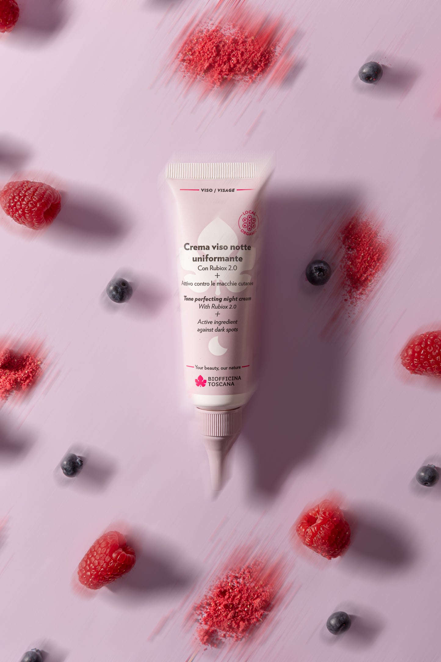 Crema Viso Notte Uniformante Biofficina Toscana