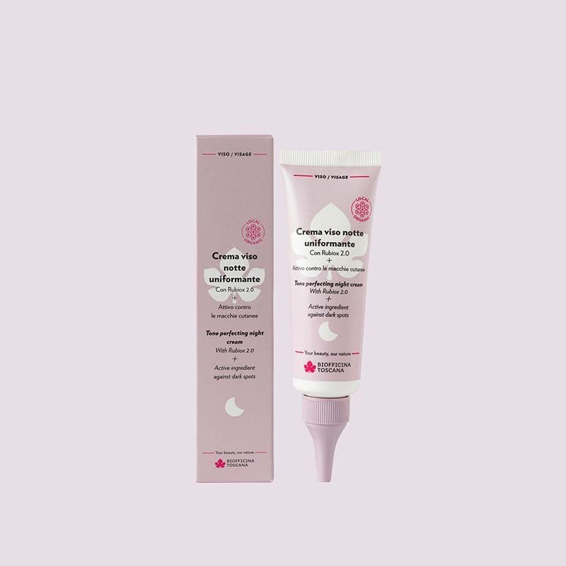 Crema Viso Notte Uniformante Biofficina Toscana