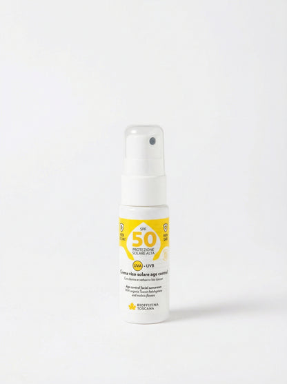 Crema viso solare age control SPF50 by Biofficina Toscana — product photo on white background