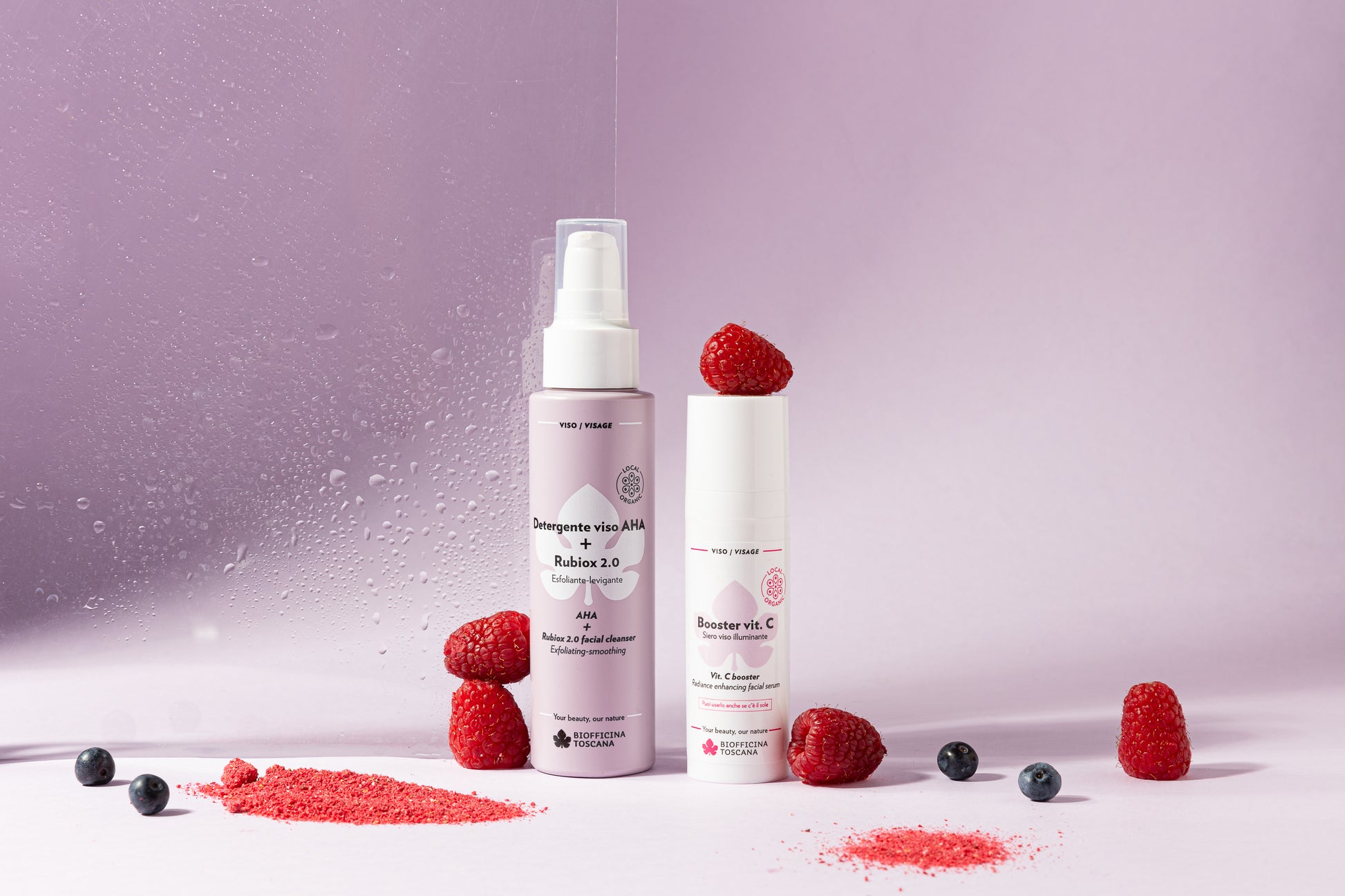 Detergente viso AHA + Rubiox 2.0 Biofficina Toscana