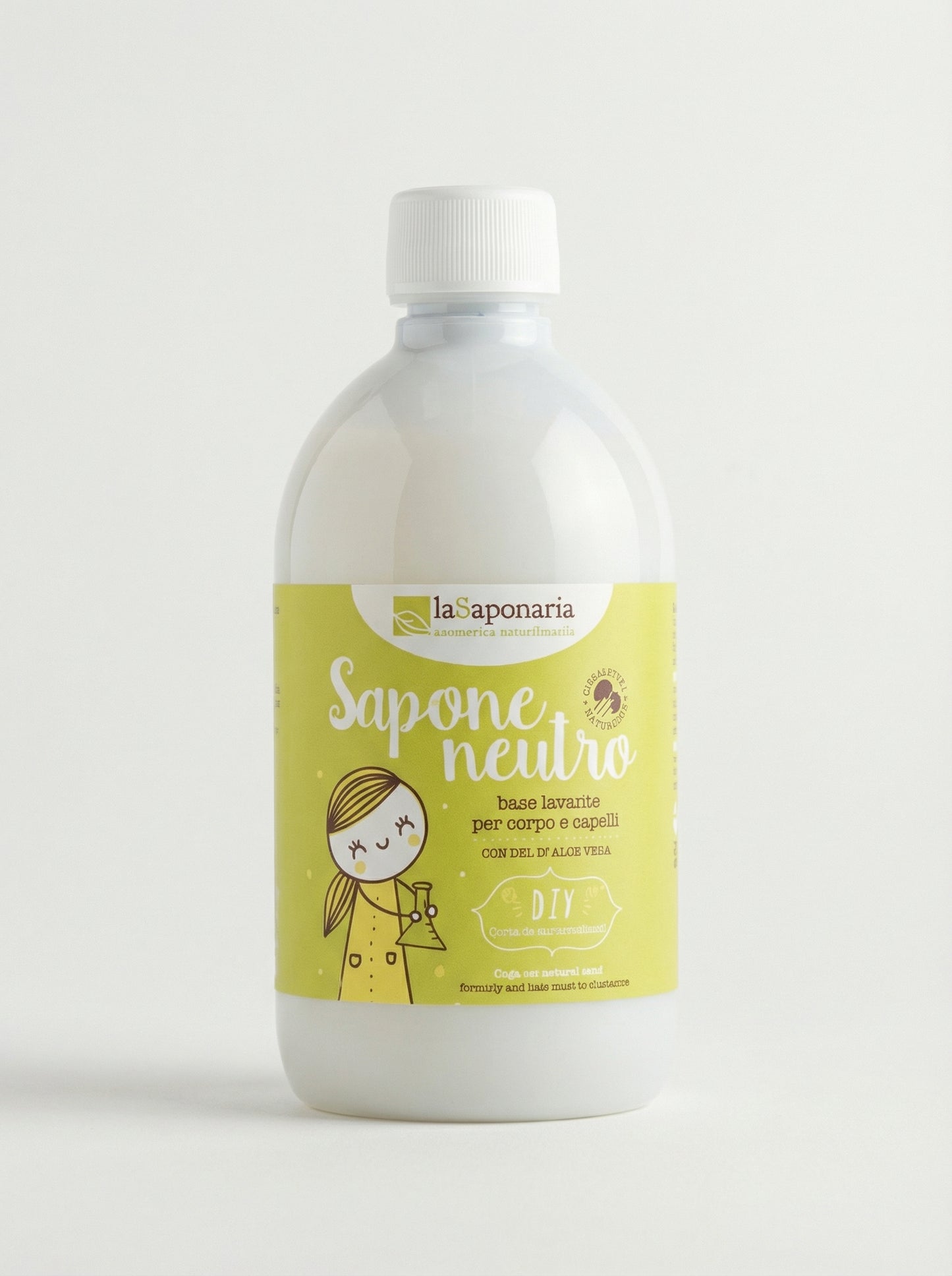 Sapone DIY neutro per corpo e capelli by La Saponaria — product photo on white background