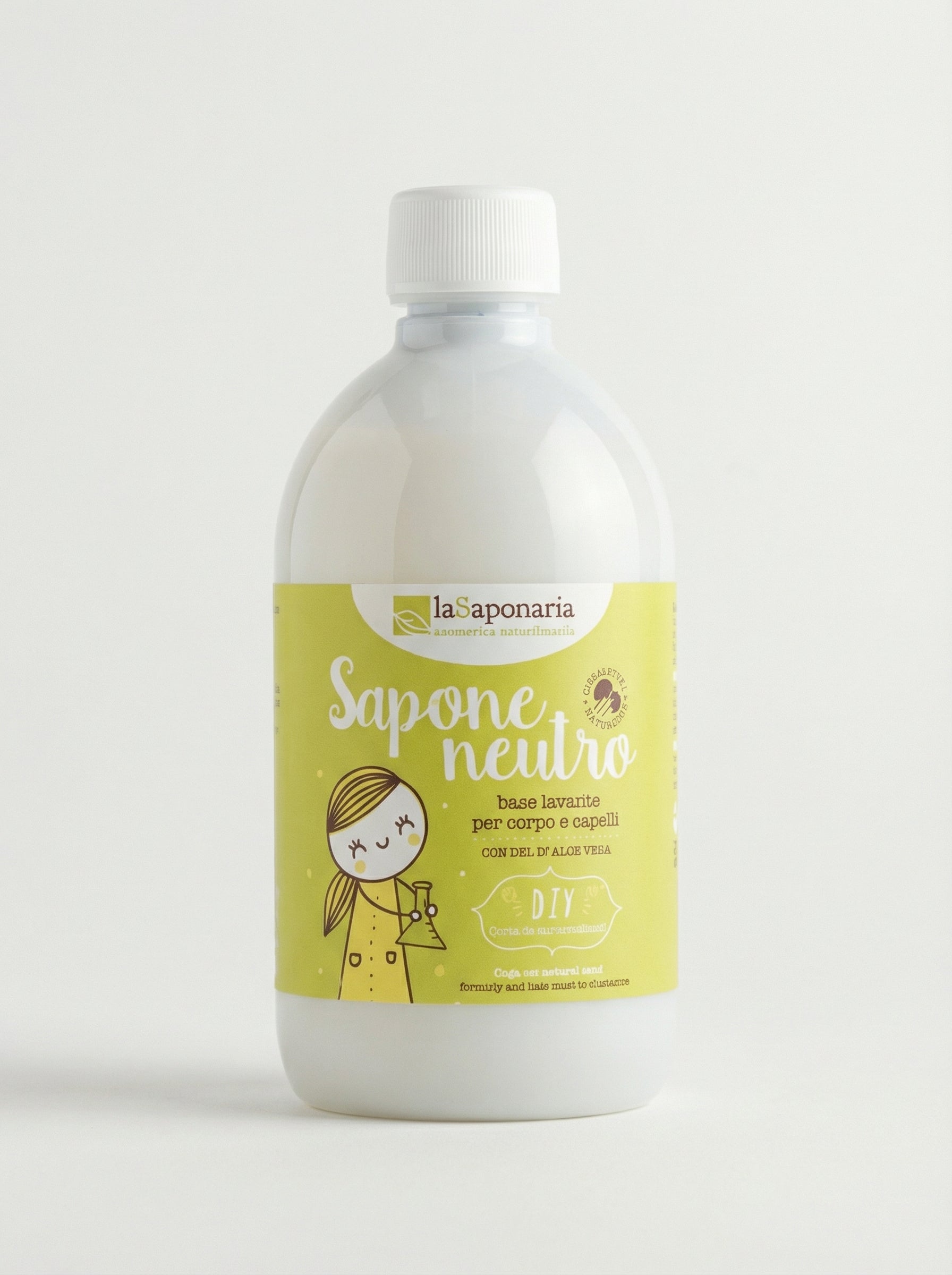 Sapone DIY neutro per corpo e capelli by La Saponaria — product photo on white background