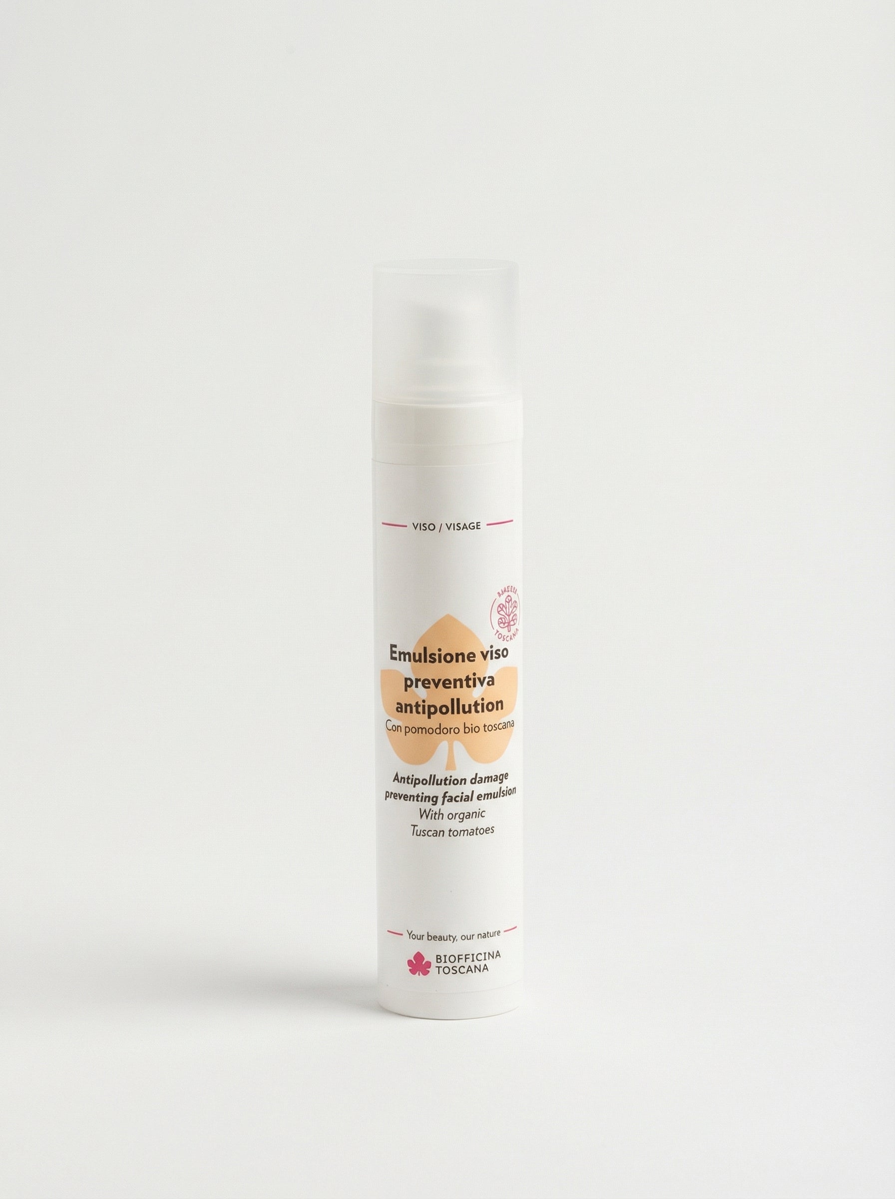 Emulsione viso preventiva antipollution by Biofficina Toscana — product photo on white background