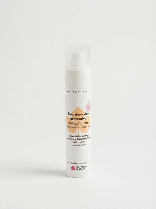 Emulsione viso preventiva antipollution by Biofficina Toscana — product photo on white background