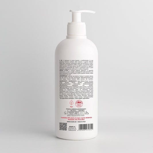 Co-Wash Zucchero di Canna 4 in 1 Balsamo Lavante per Capelli Colorati