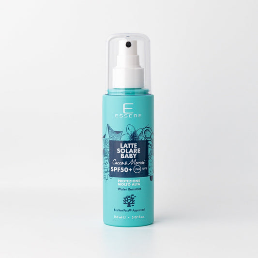 Latte Solare Baby SPF 50+ Spray per Pelle Sensibile dei Bambini