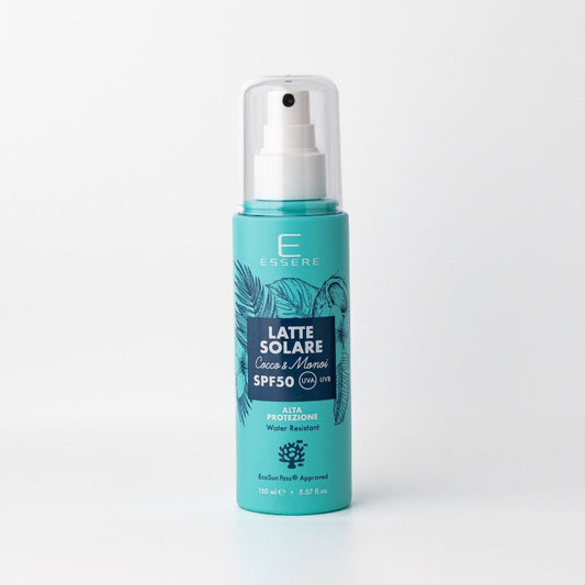 Latte Solare SPF 50 per Pelli Delicate Olio di Fico d'India