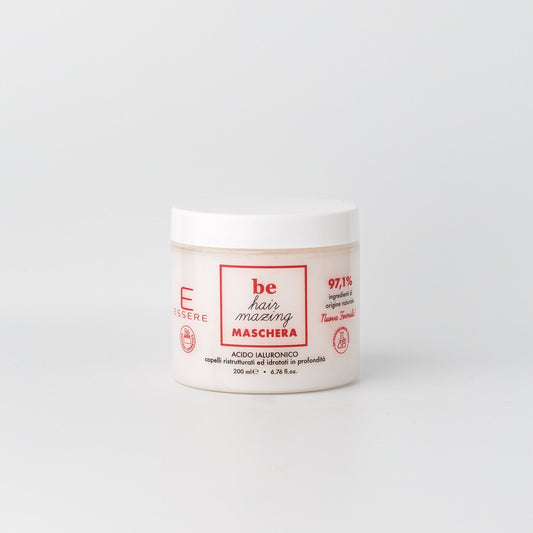 Maschera Capelli Acido Ialuronico Ristrutturante Aloe e Avena