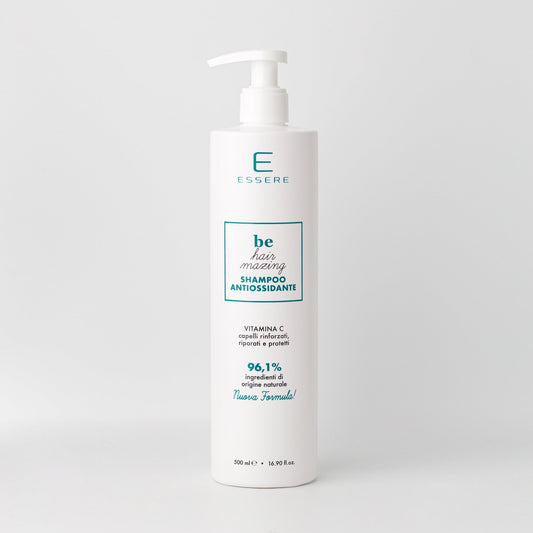 Shampoo Antiossidante Vitamina C Illuminante Tè Verde e Mirtillo