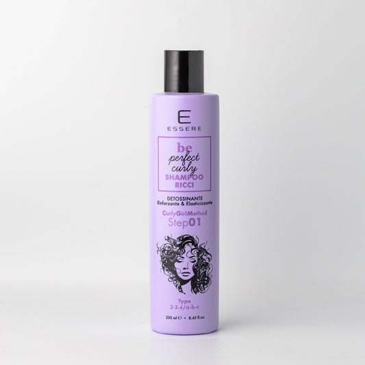 Shampoo Ricci Detossinante Senza Siliconi Semi di Lino e Chia
