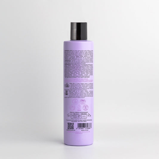 Shampoo Ricci Detossinante Senza Siliconi Semi di Lino e Chia