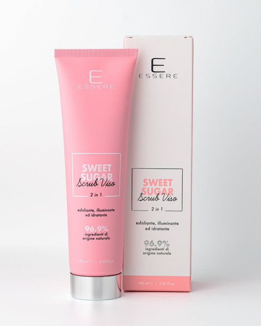 Sweet Sugar Scrub Viso Bambù e Zucchero di Canna 2 in 1