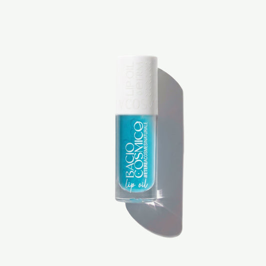 Lip oil glossy anti-age con peptidi Bacio Cosmico Blue Moon