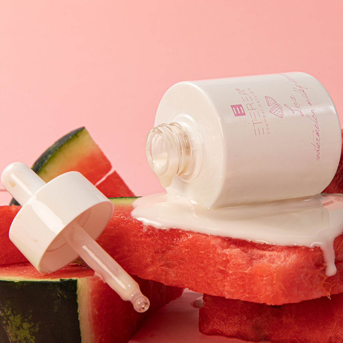 Emulsione viso multivitaminica idratante energizzante Lux Watermelon Milky Serum