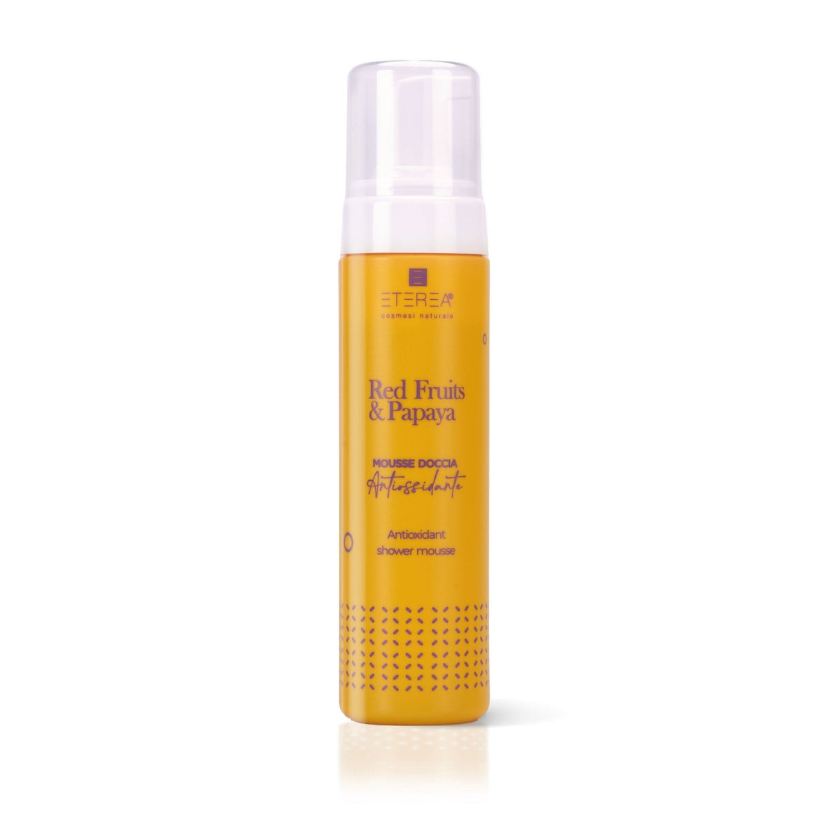 Mousse doccia antiossidante Red Fruits & Papaya Antioxidant showe mousse Fruits & Papaya