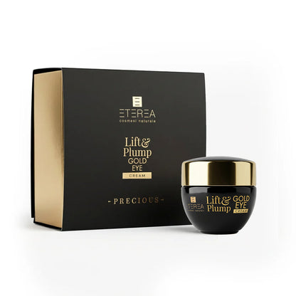 Contorno occhi liftante, rimpolpante e illuminante - Lift & Plump Gold Eye Cream - Precious