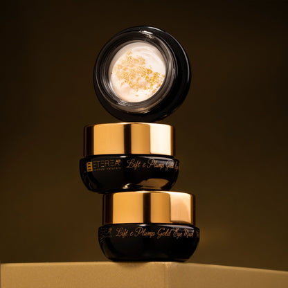 Trattamento contorno occhi Lift & Plump Gold Eye Mask + Tools