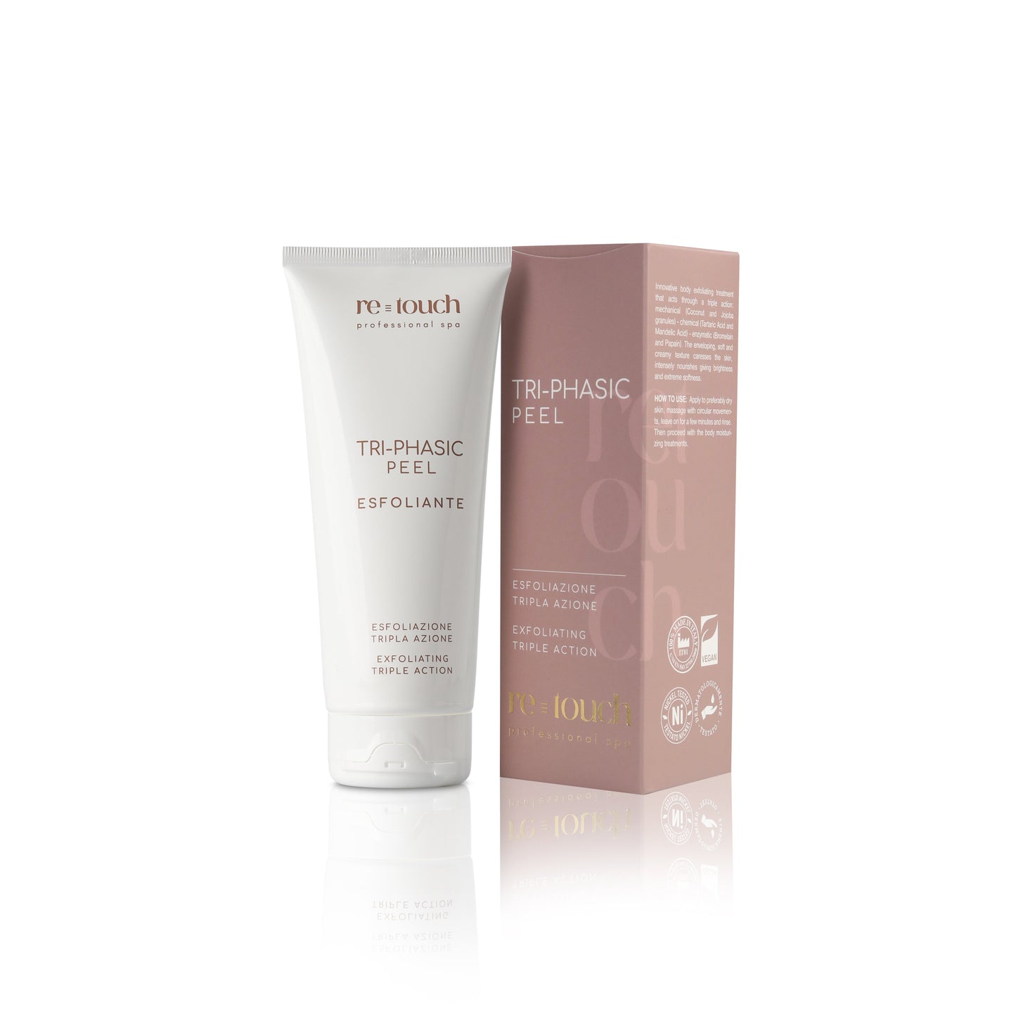 Esfoliante Corpo tripla-azione Retouch Professional Spa Tri-Phasic Peel
