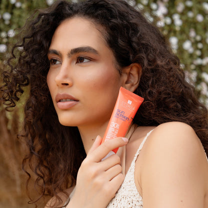 Sun Screen Face Cream 30 Spf Protezione Solare Viso Antiage Idratante