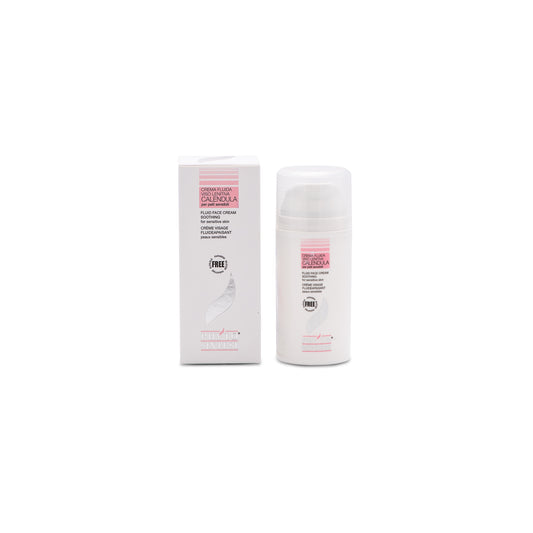 Crema Fluida Viso Lenitiva Calendula Trattamento Protettivo