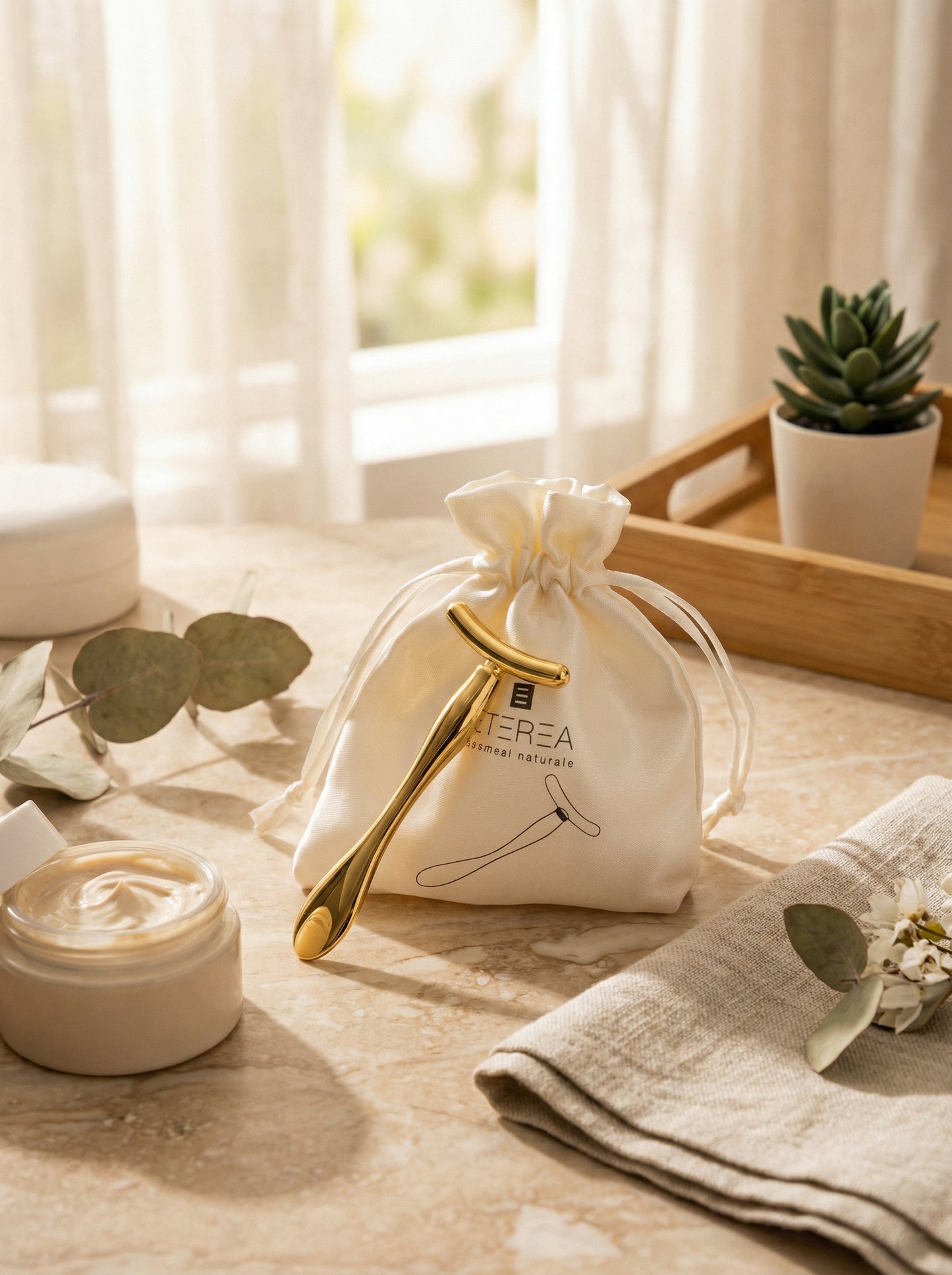 Accessorio massaggiante viso - Facial Massage Spatula by Eterea — hero product photo