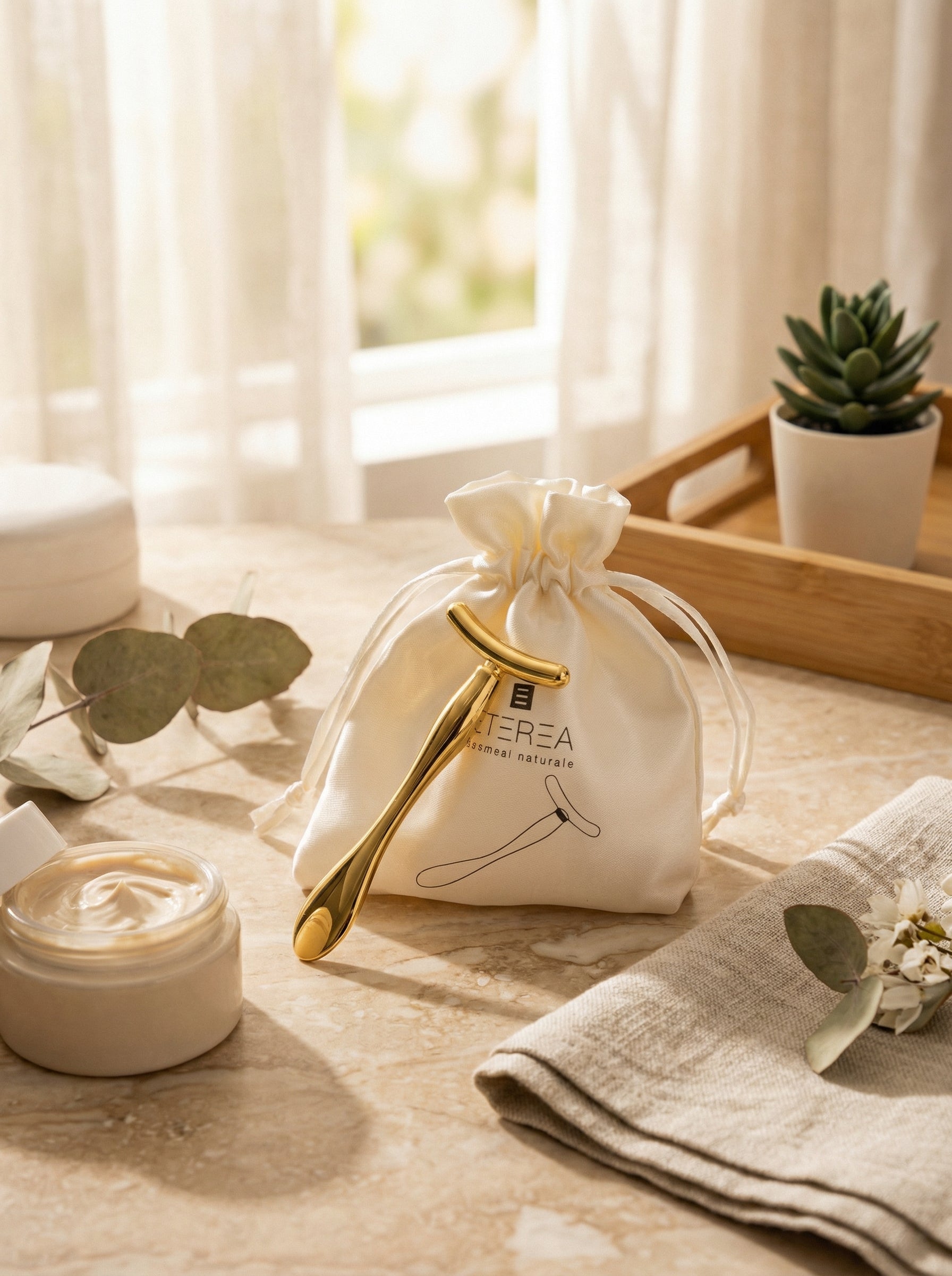 Accessorio massaggiante viso - Facial Massage Spatula by Eterea — hero product photo