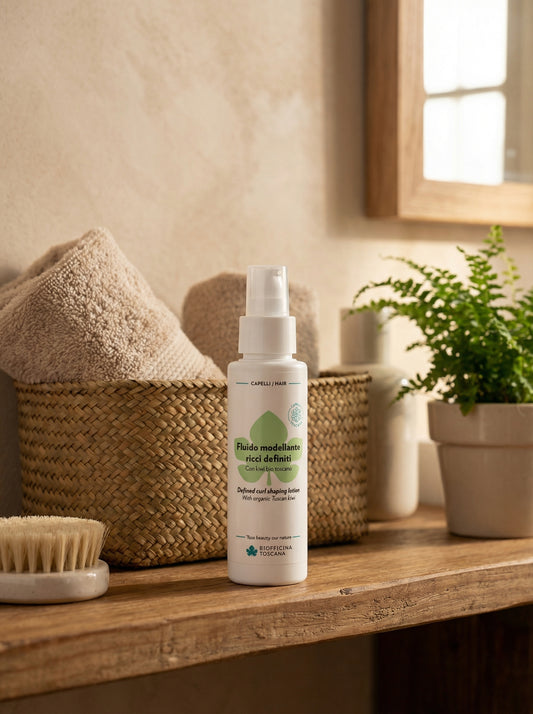 Fluido modellante ricci definiti by Biofficina Toscana — hero product photo